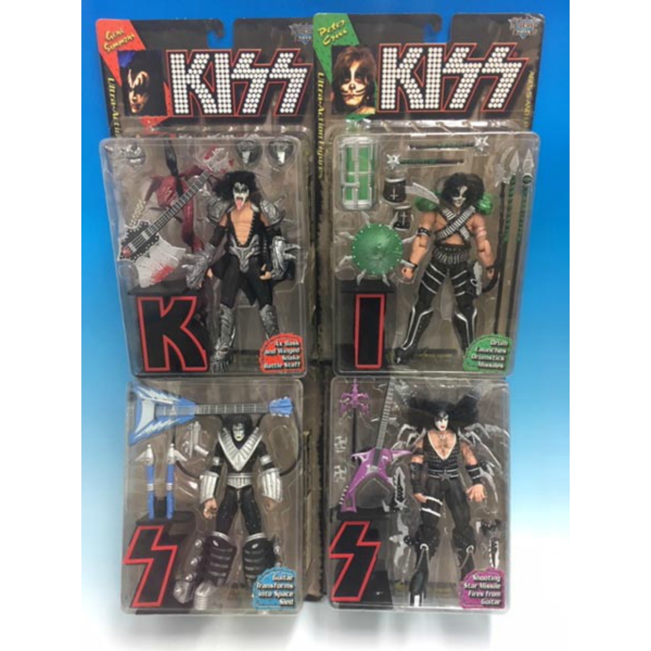 McFarlane Toys KISS Ultra Action Figure Set of 4