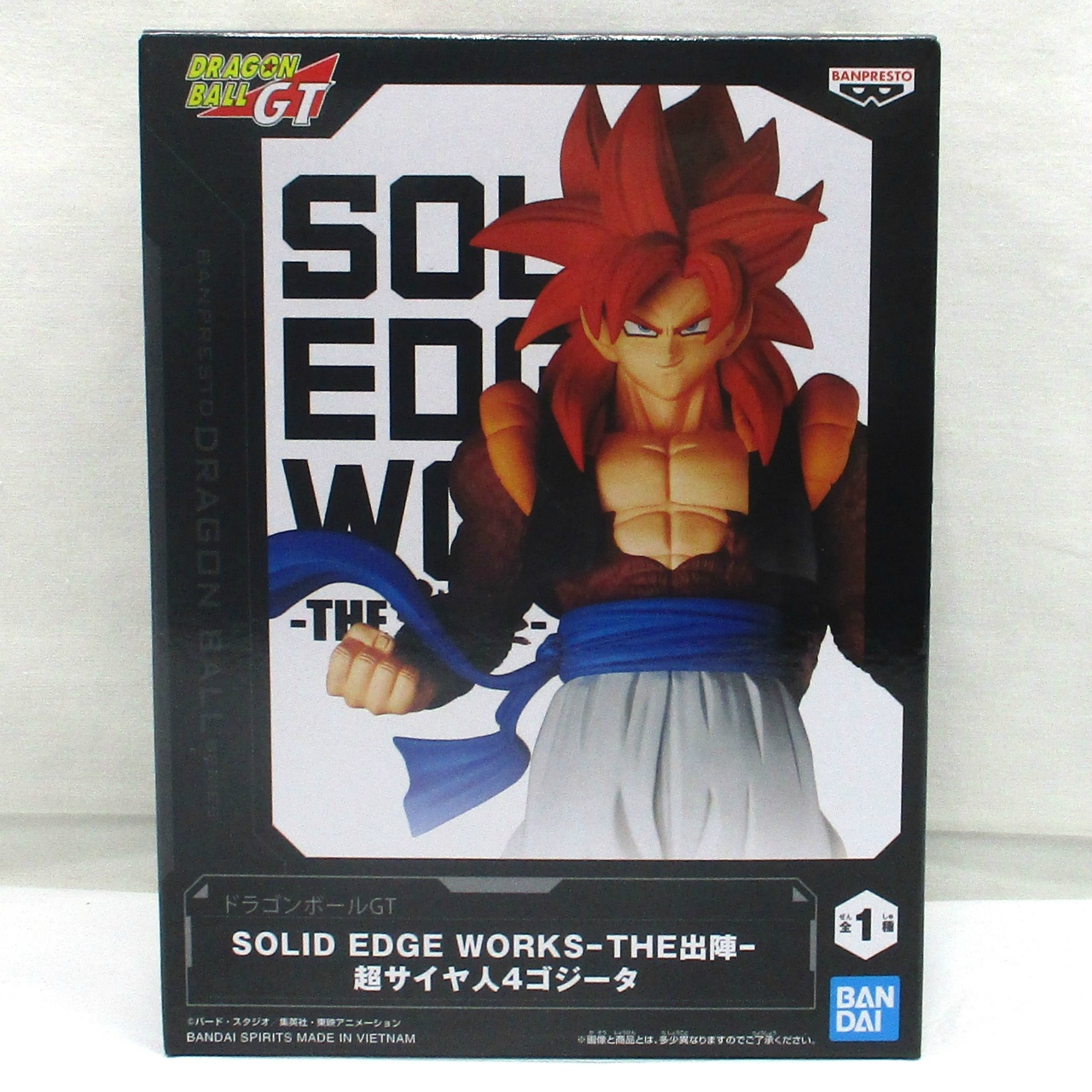 バンダイスピリッツ ドラゴンボールGT SOLID EDGE WORKS-THE出陣- 超サイヤ人4ゴジータ