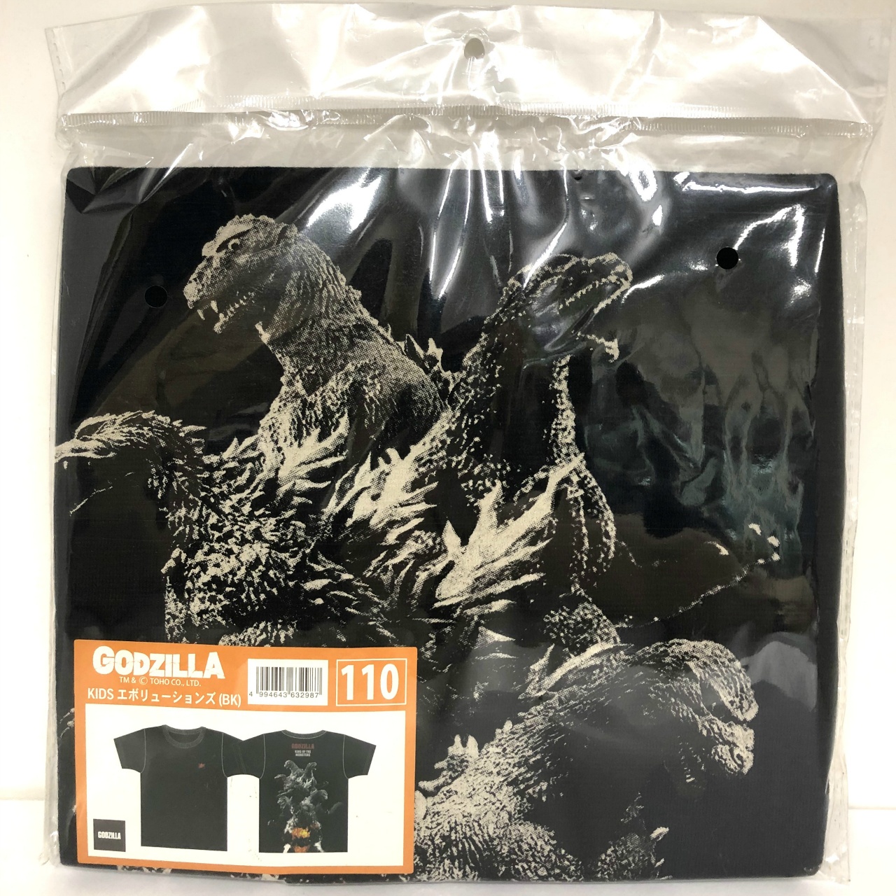 抜染Tシャツ・エボリューションズ BK キッズ 110