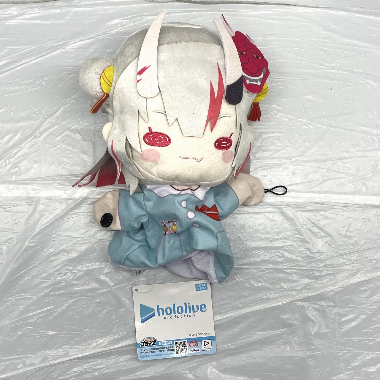 フリュー ホロライブプロダクション 百鬼あやめパペットぬいぐるみ (B/園児衣装)