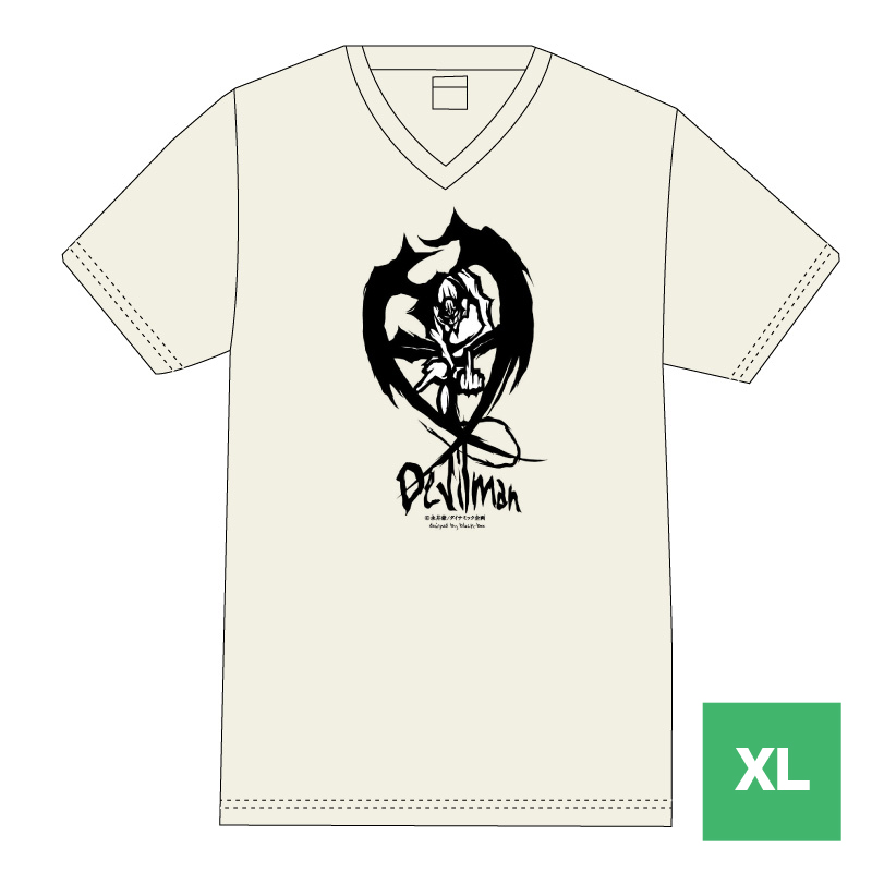 BLACK BOX デビルマン Tシャツ(白)XLサイズ