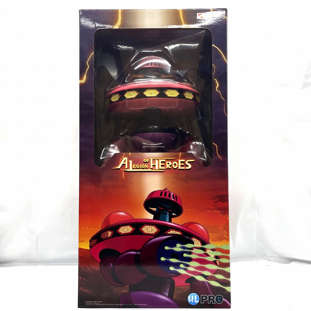 H.L.PRO A LEGION OF HEROES 円盤獣ドムドム ソフビ