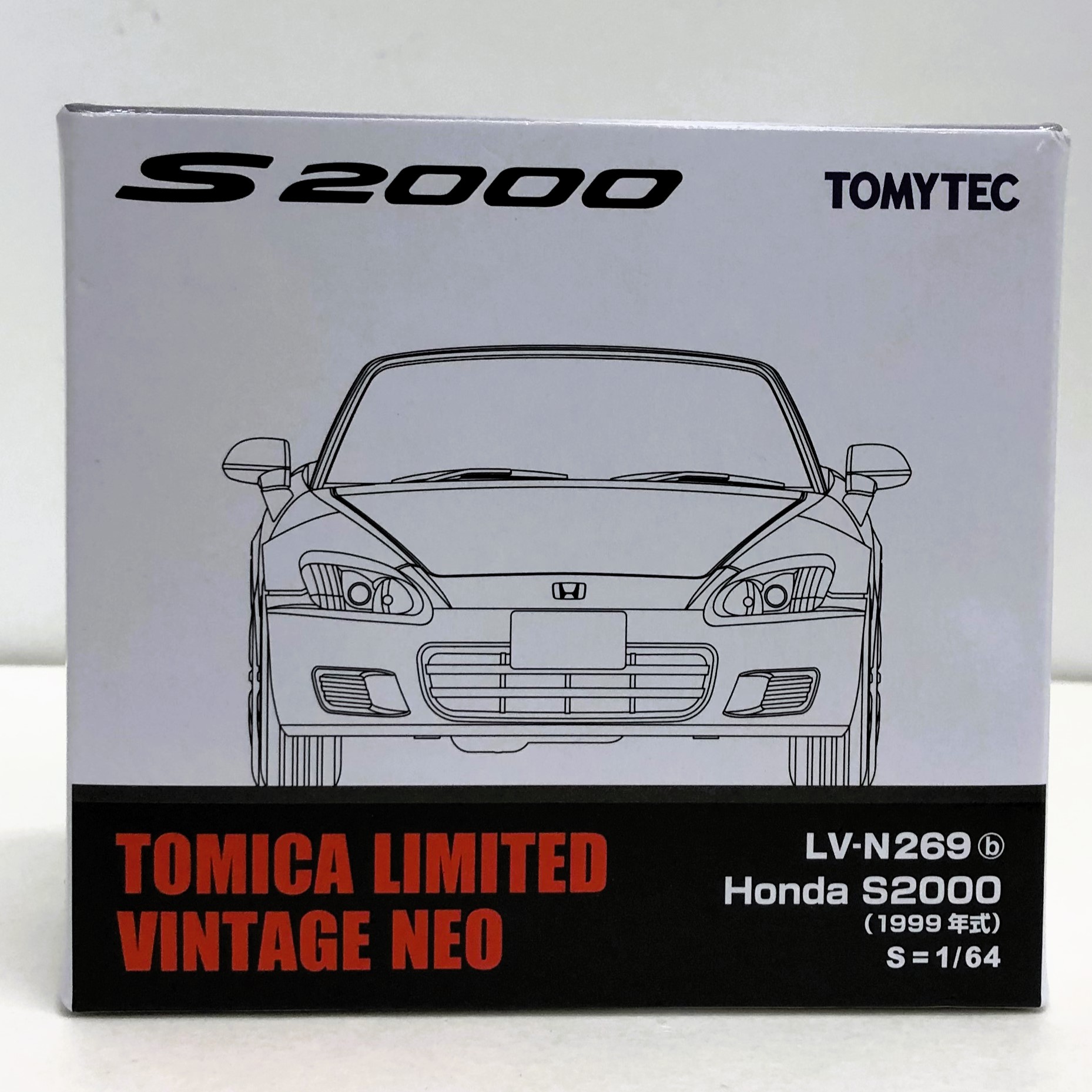 トミーテック トミカリミテッドヴィンテージネオ LV-N269b ホンダS2000 99年式(白)