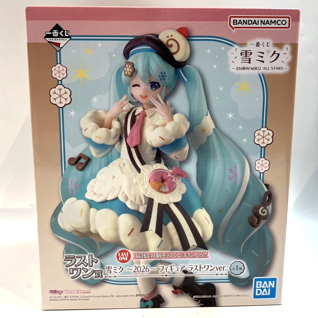 一番くじ 雪ミク ～SNOW MIKU ALL STARS～ ラストワン賞 雪ミク ～2026～ フィギュア ラストワンver.