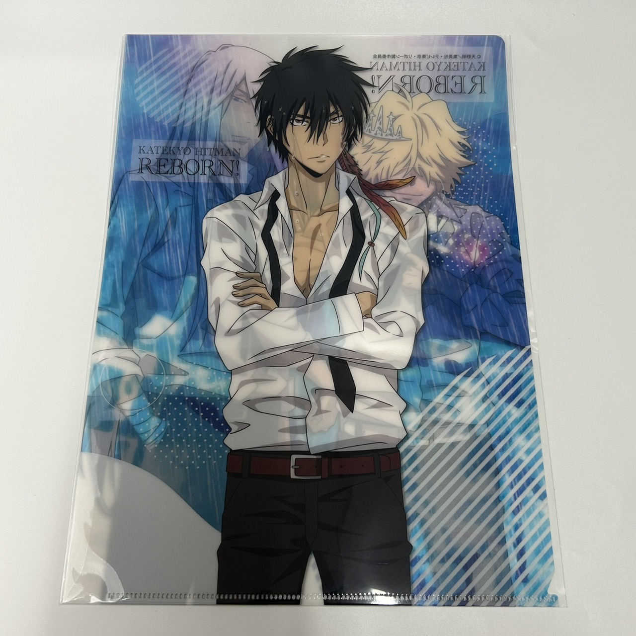 Katekyo Hitman REBORN! Clear File Varia Rain Wet Ver.