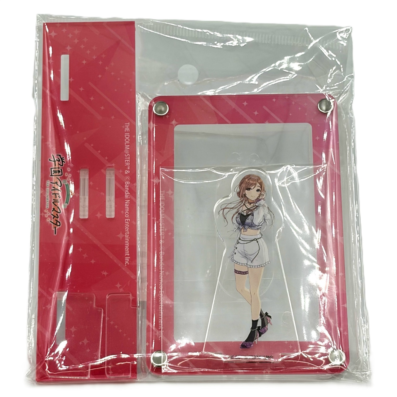 School Idolmaster Card Stand with Acrylic Stand – Rinami Himesaki