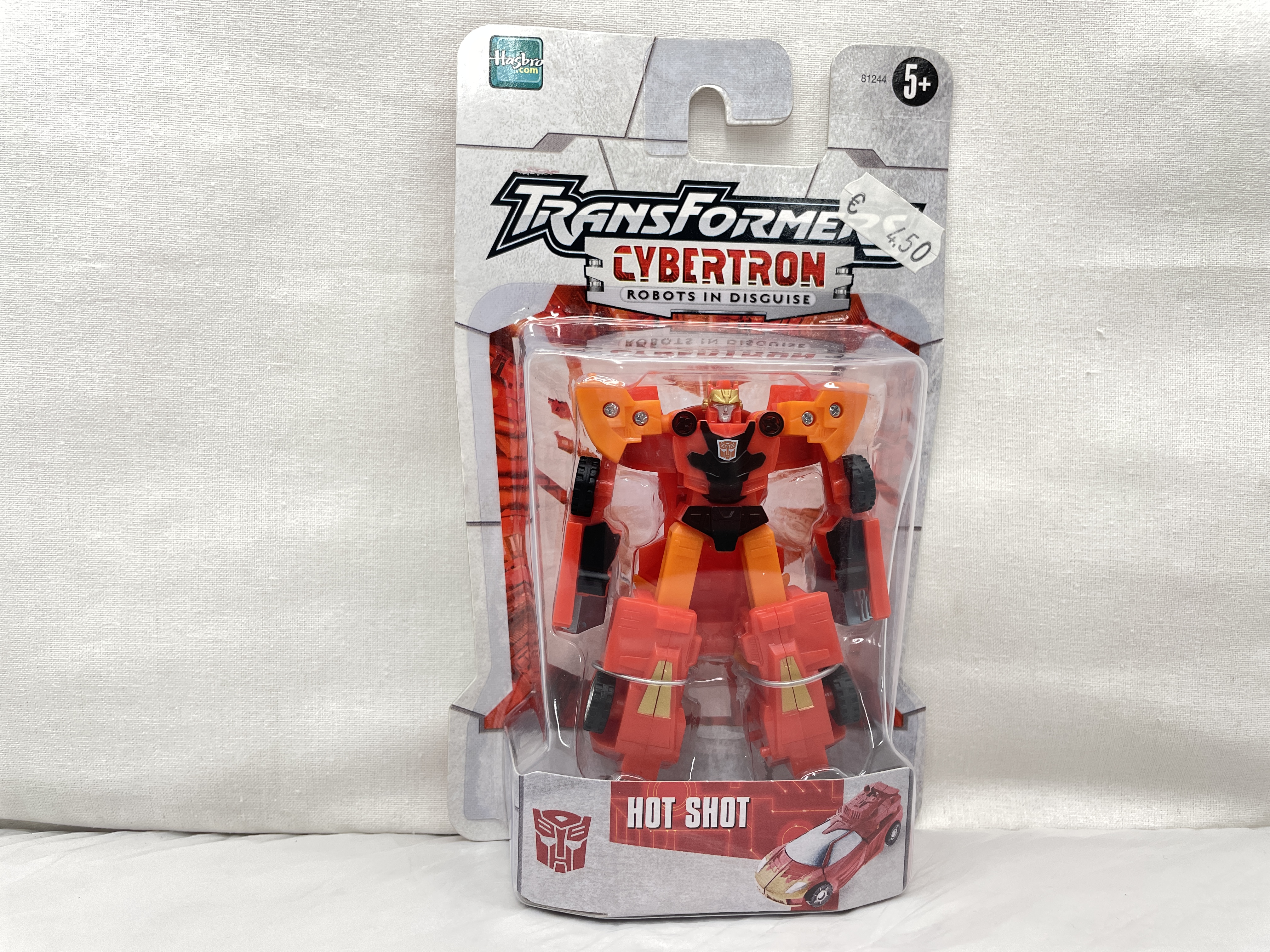 ハズブロ トランスフォーマー CYBERTRON ROBOTS IN DISGUISE ホットショット(赤)