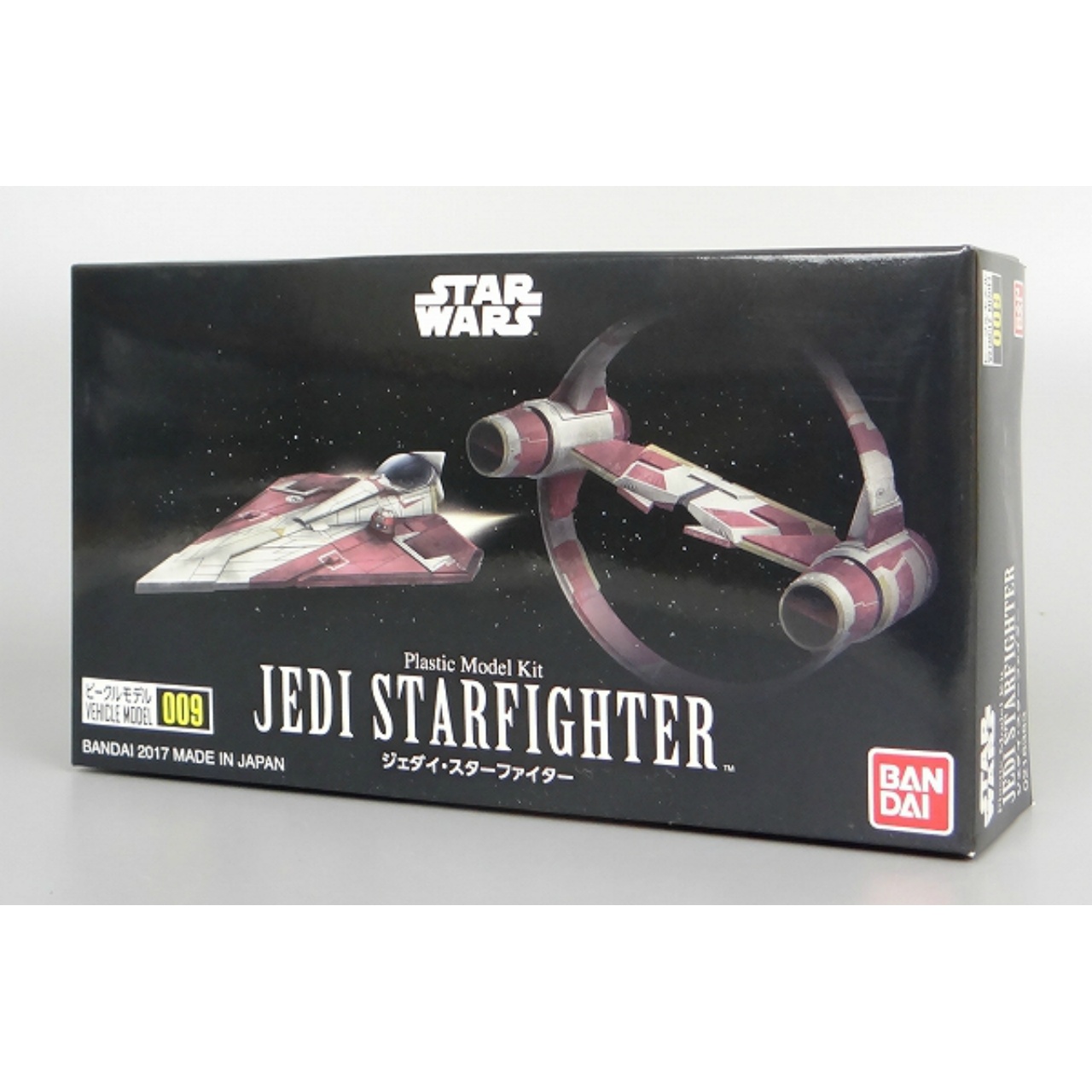 Bandai Plastic Model Star Wars Vehicle Model No.009 Jedi Starfighter