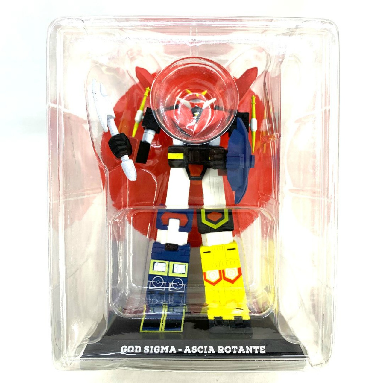 Anime Robot Collection 61 God Sigma con asce rotanti