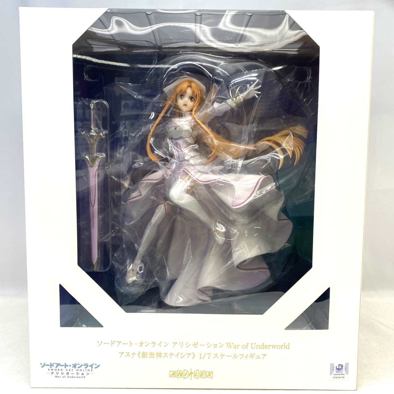 アニプレックス ソードアート・オンライン アリシゼーション War of Underworld アスナ《創世神ステイシア》1/7スケールフィギュア