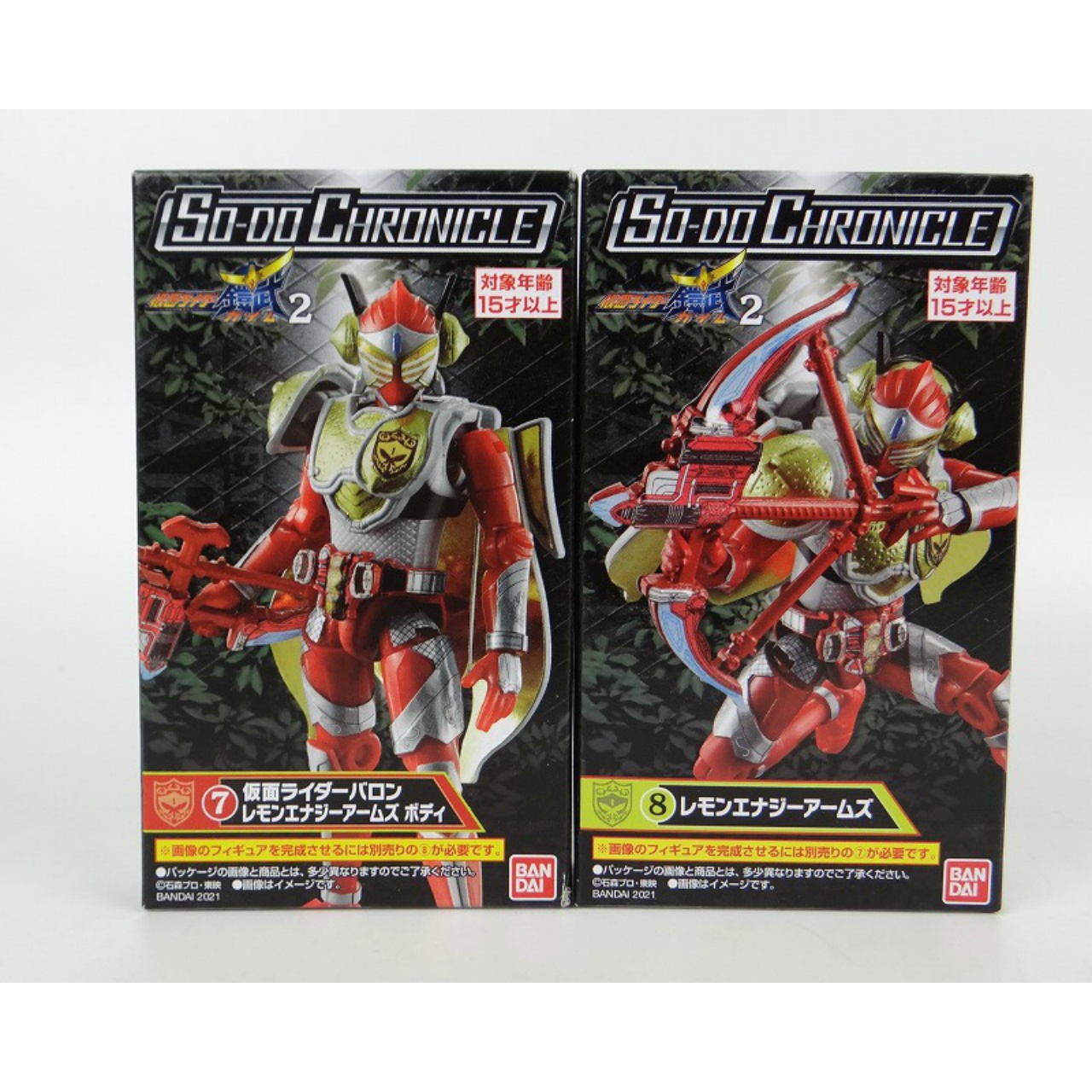バンダイ SO-DO CHRONICLE 仮面ライダー鎧武2 ⑦+⑧ 仮面ライダーバロン レモンエナジーアームズ セット