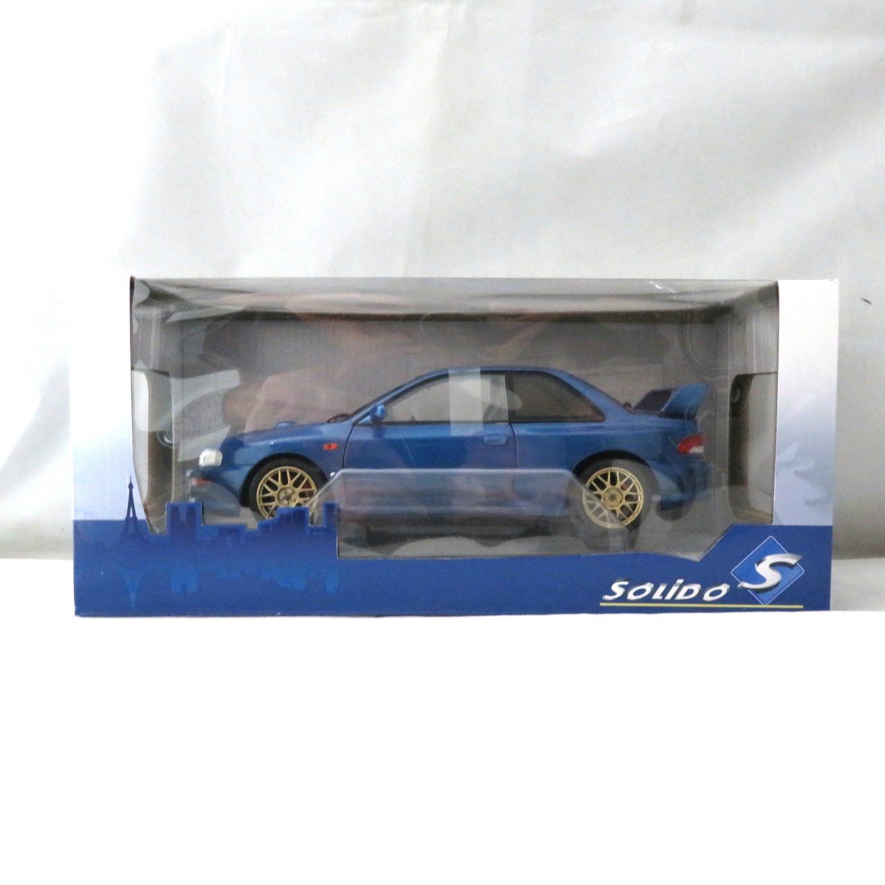 SOLIDO 1/18 スバル インプレッサ 22B 1998 ブルー