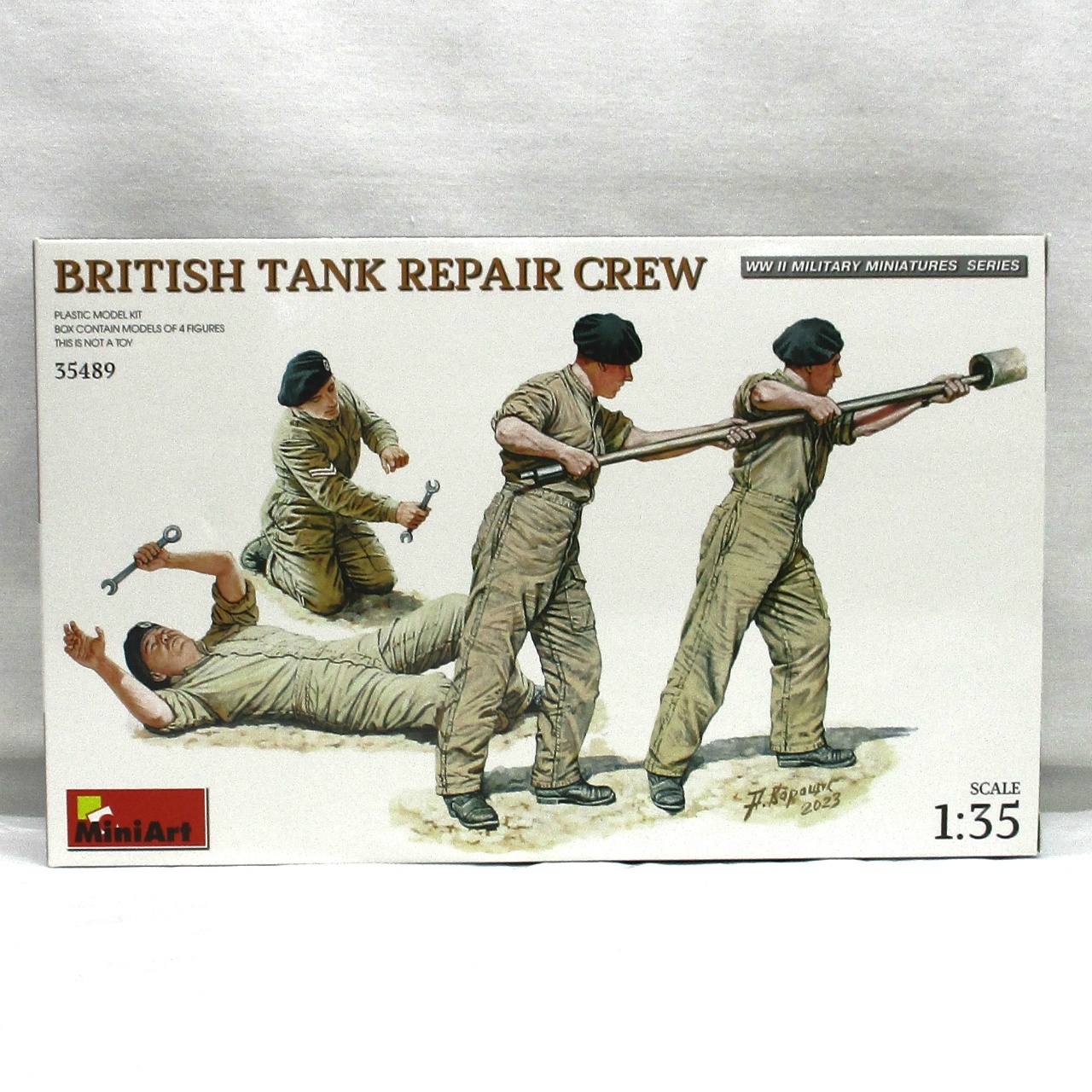ミニアート 1/35 イギリス戦車修理乗組員