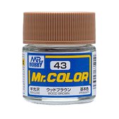 GSIクレオス Mr.カラー C43 ウッドブラウン(旧)