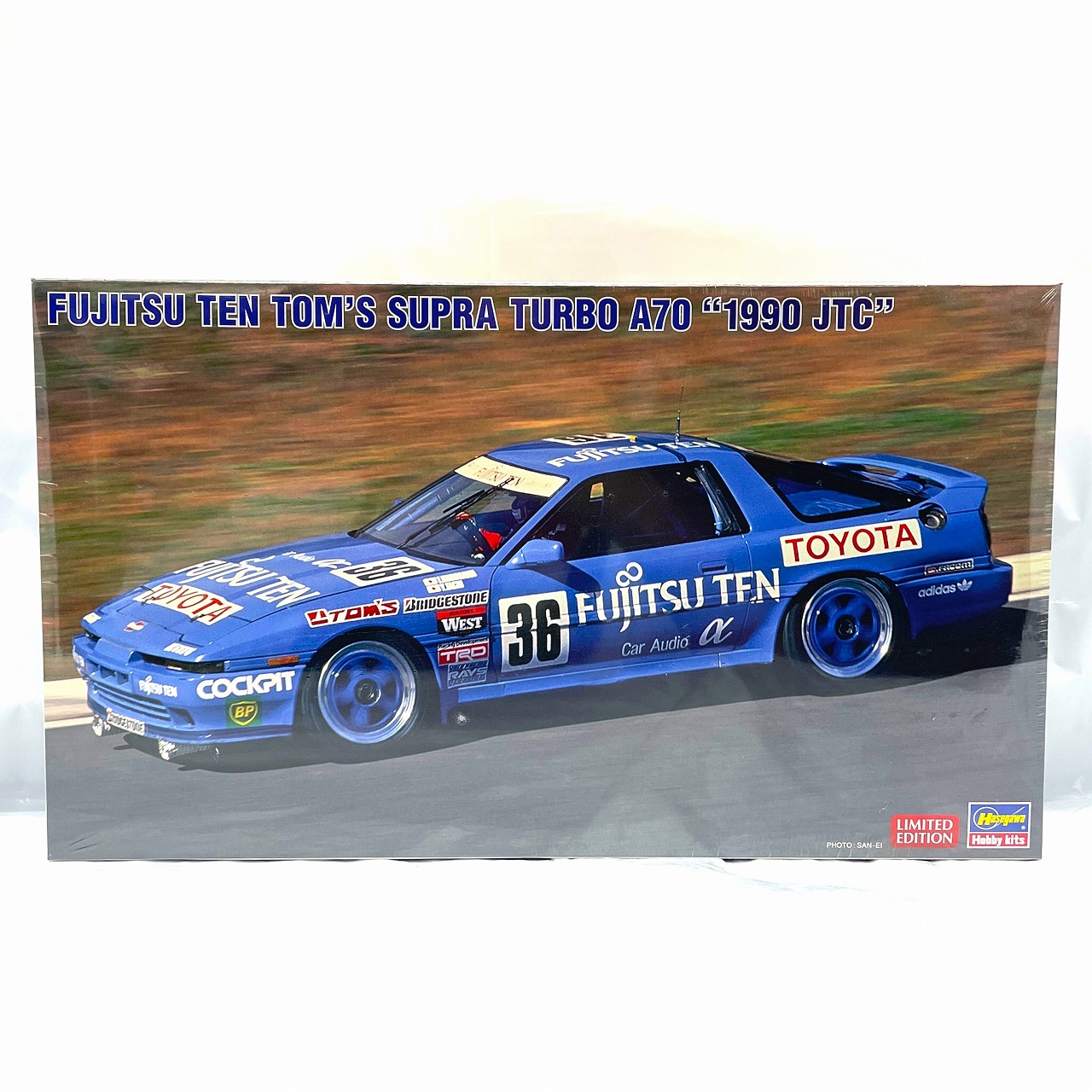 ハセガワ 1/24 富士通テン トムス スープラ ターボ A70 "1990 JTC"