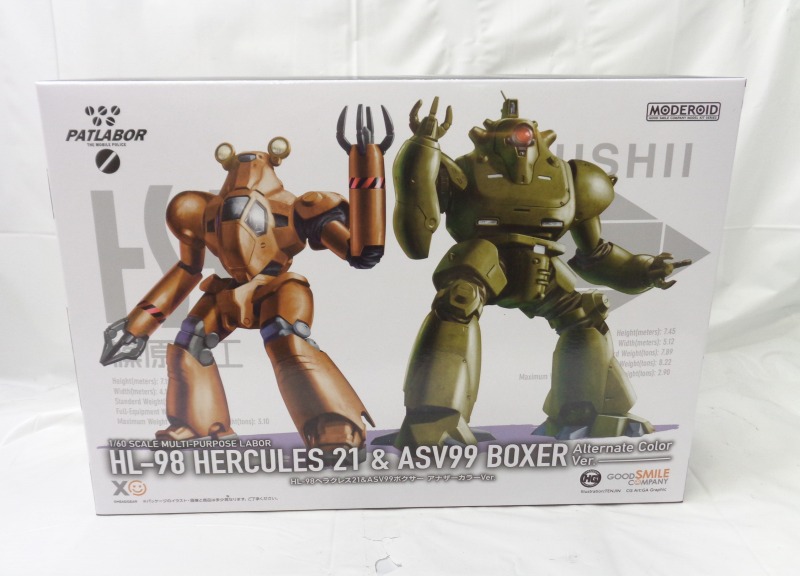 MODEROID HL-98 Hercules 21 & ASV99 Boxer Another Color Ver.