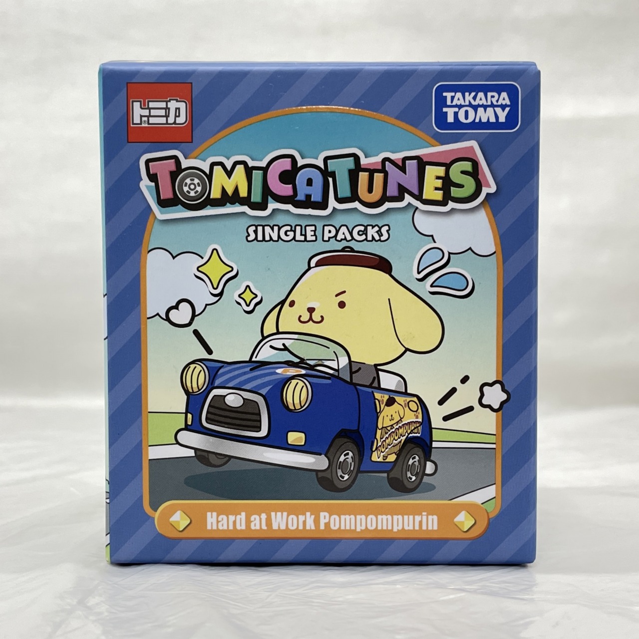 TOMICA TUNES SINGLE PACKS Hard at Work Pompompurin