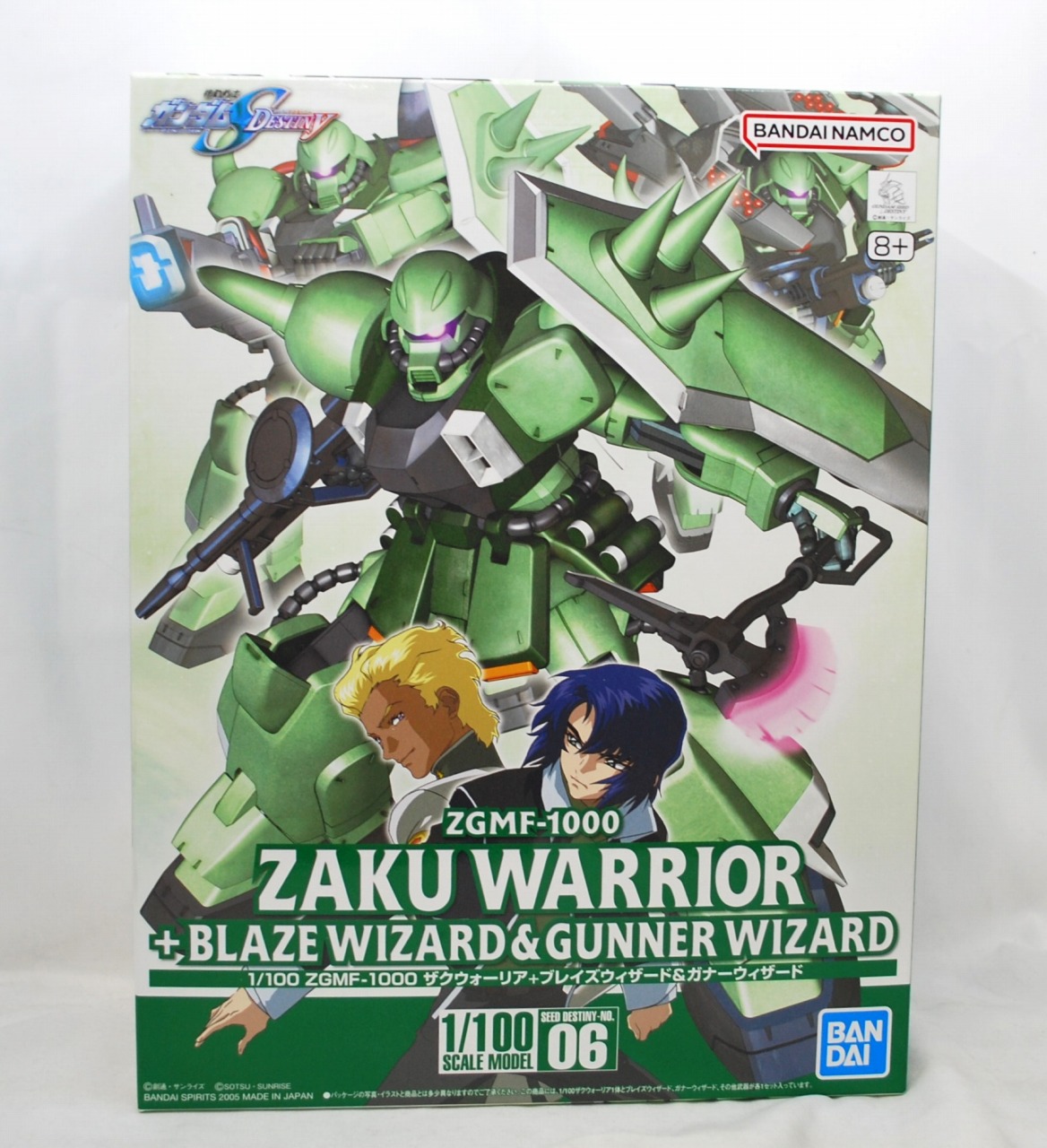 1/100 ZGMF-1000 Zaku Warrior Blae Wizzard