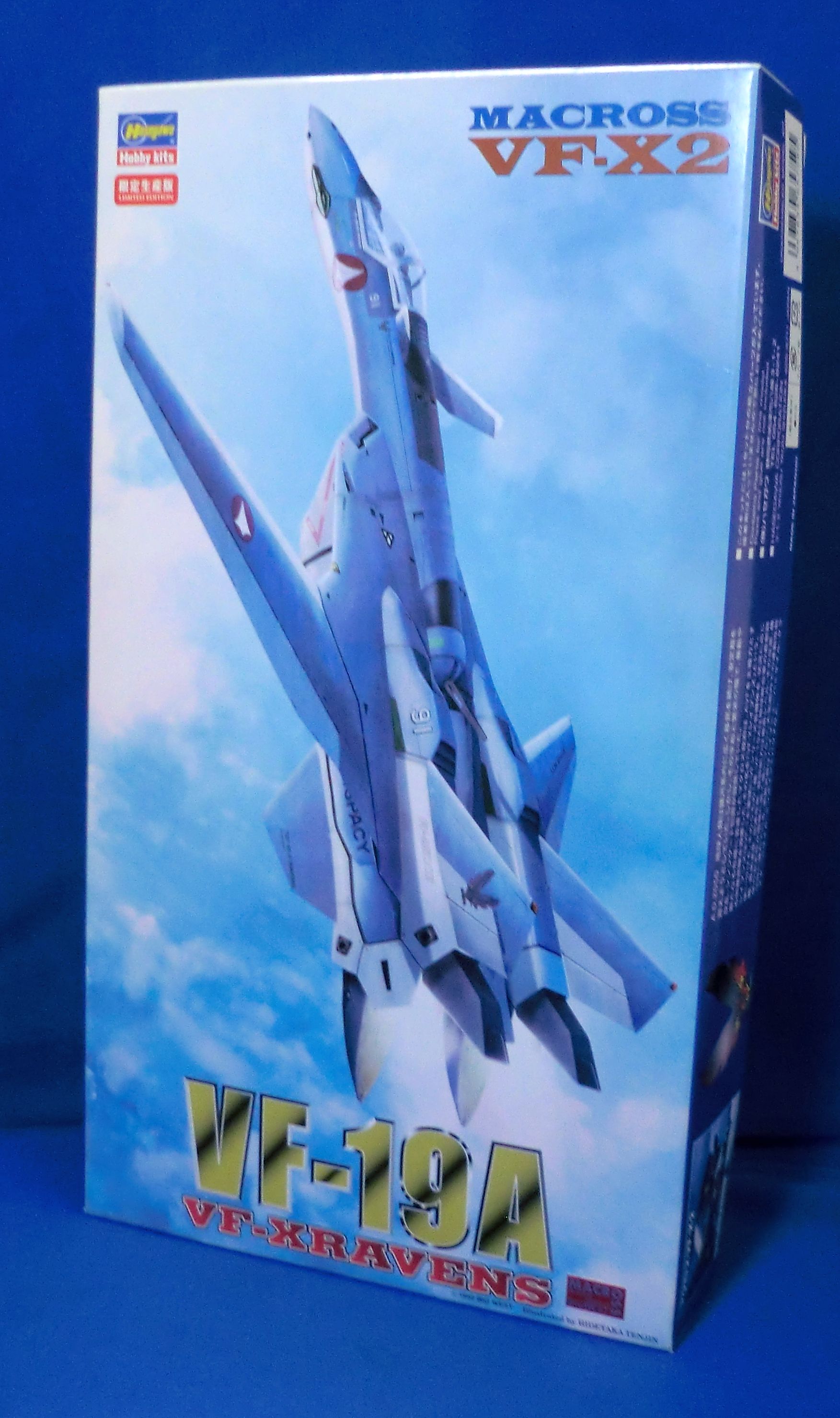 Hasegawa Plastic Model Macross 1/72 VF-19A RAVENS (VF-X 2)