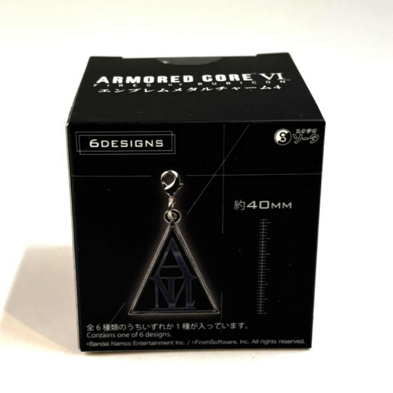 SO-TA Armored Core VI Emblem Metal Charm 4 [Single Item]