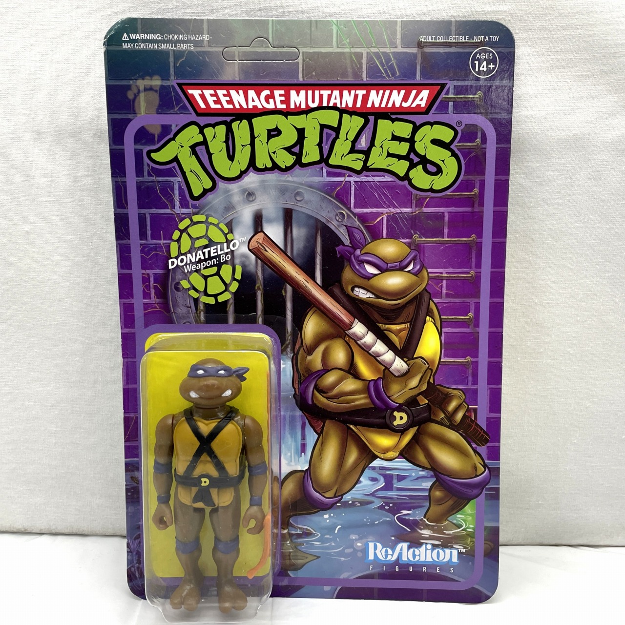 スーパー7 リ・アクション ティーンエイジ・ミュータント・ニンジャ・タートルズ TMNT ドナテロ