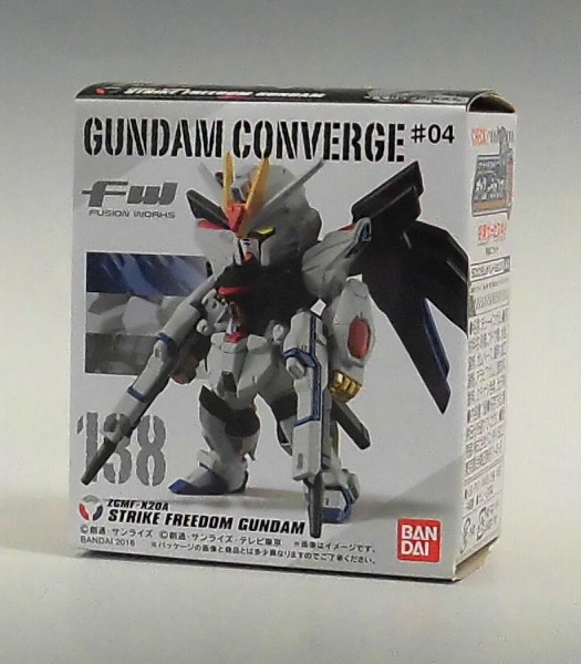 FW Gundam Converge #04 138 Strike Freedom Gundam