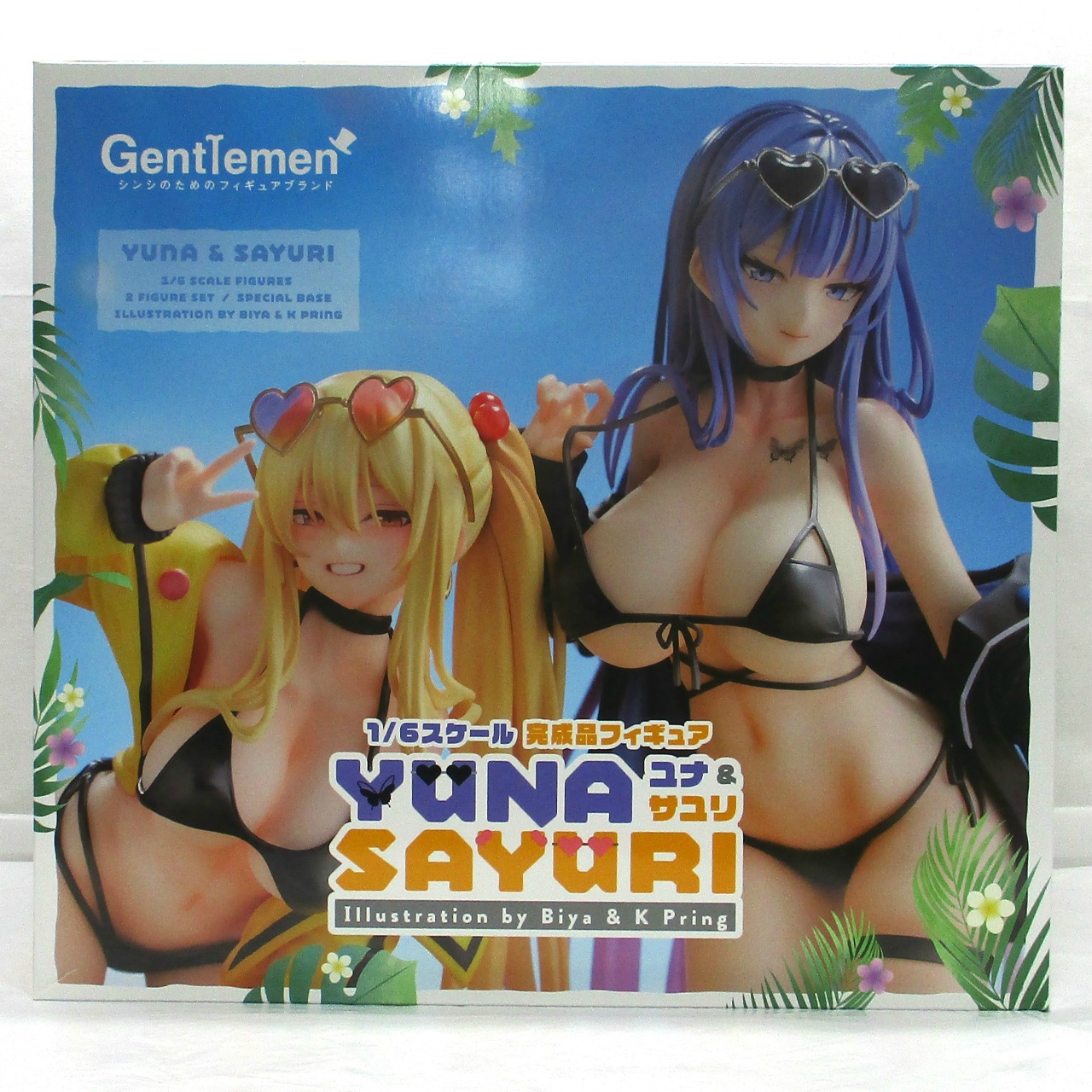 ジェントルメン ユナ&サユリ 専用台座付き2体セット Illustration by Biya & K Pring 1/6 完成品フィギュア