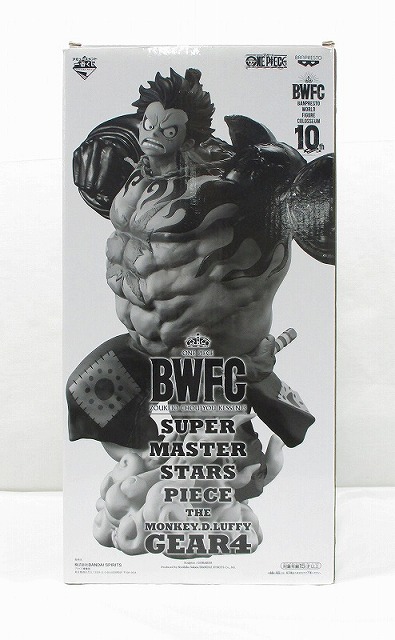 一番くじ ワンピース BWFC 造形王頂上決戦3 SUPER MASTER STARS PIECE THE MONKEY.D.LUFFY GEAR4 01 A THE BRUSH賞 2507690