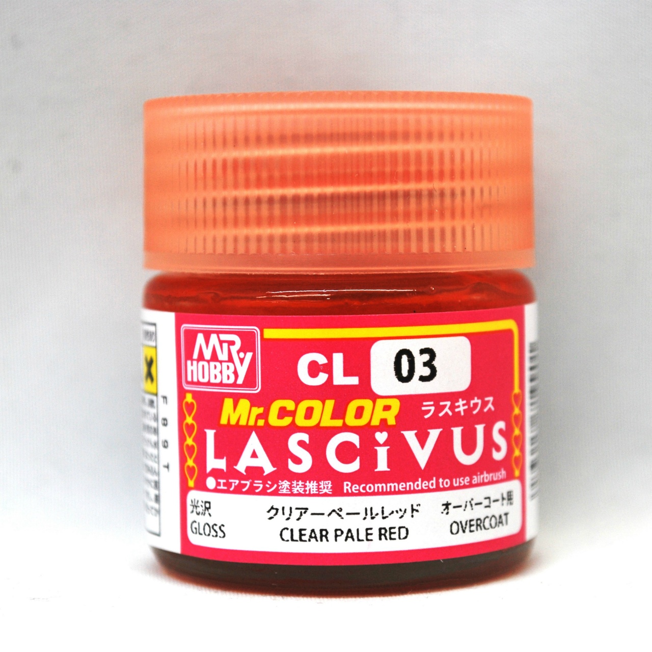 GSIクレオス Mr.カラー LASCIVUS CL03 クリアーペールレッド