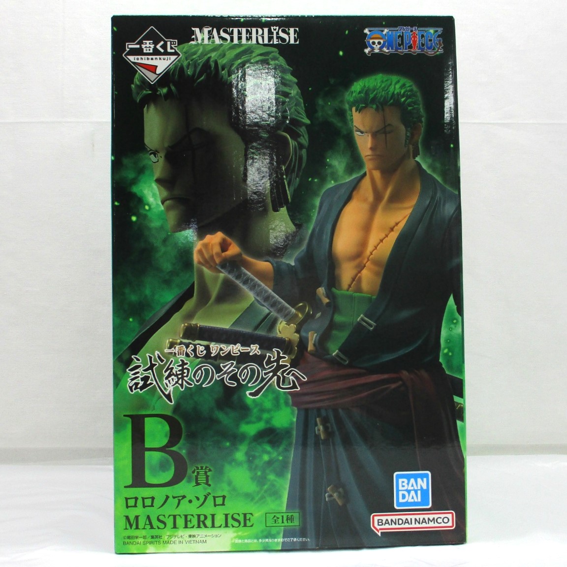 一番くじ ワンピース 試練のその先へ B賞 ロロノア・ゾロ MASTERLISE