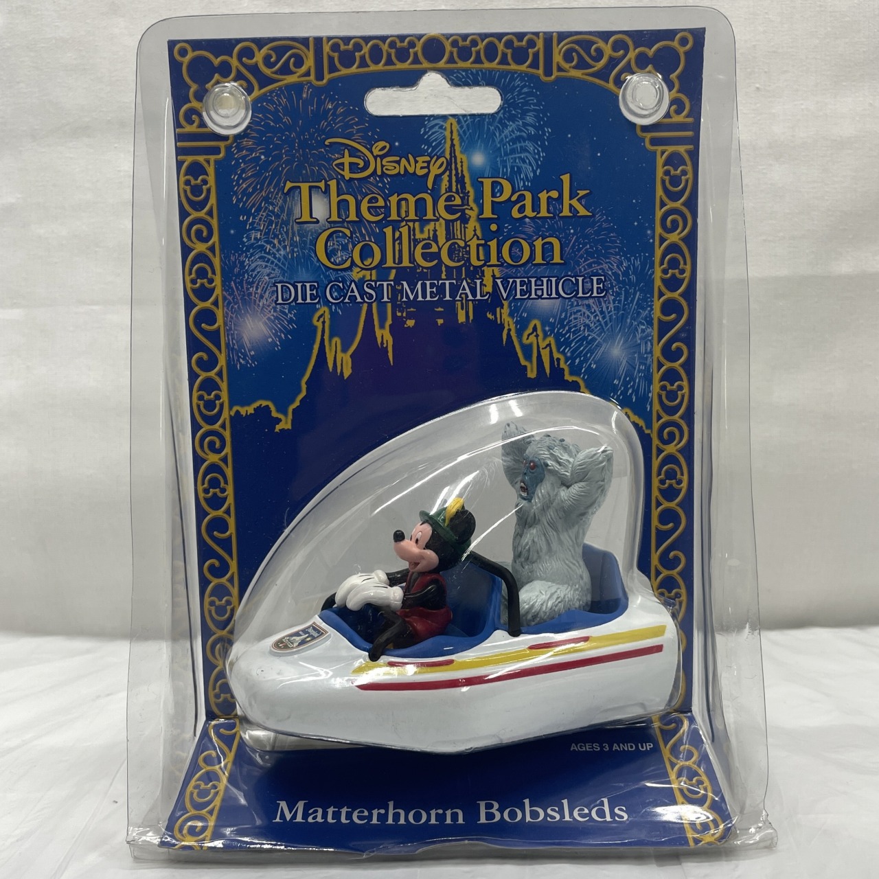 DISNEY Theme Park Collection DIE CAST METAL VEHICLE Matterhorn Bobsleds