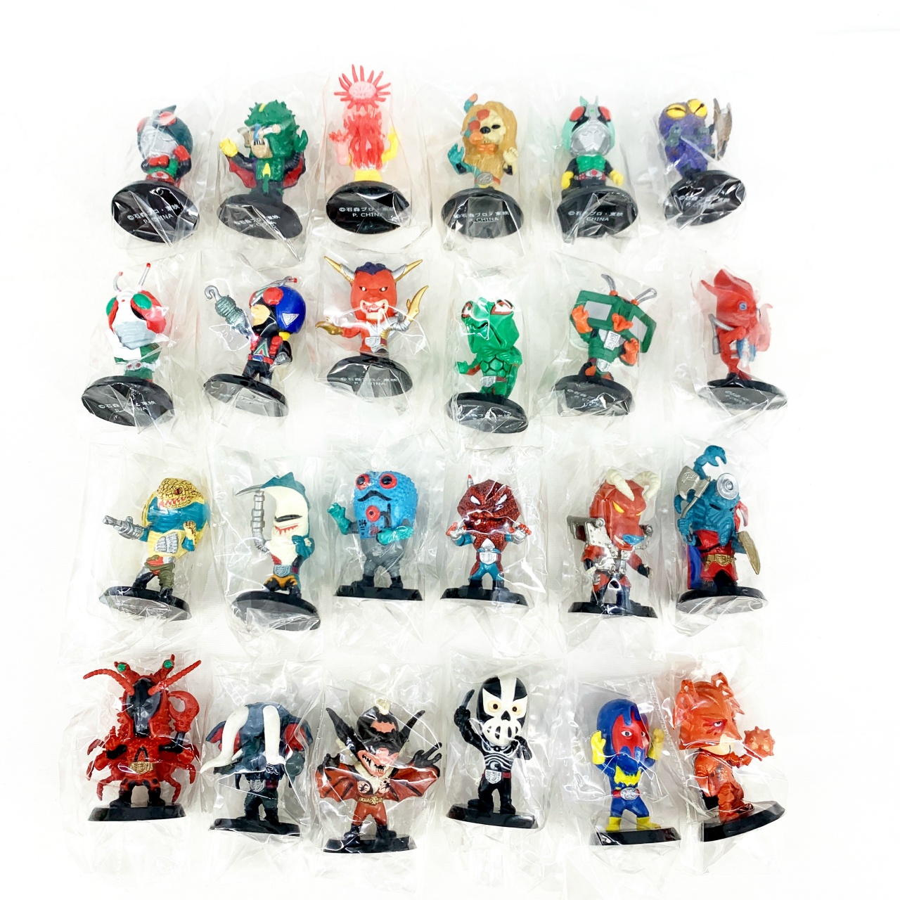 特撮ヒーローズ 仮面ライダー&仮面ライダーV3 ノーマル24種セット