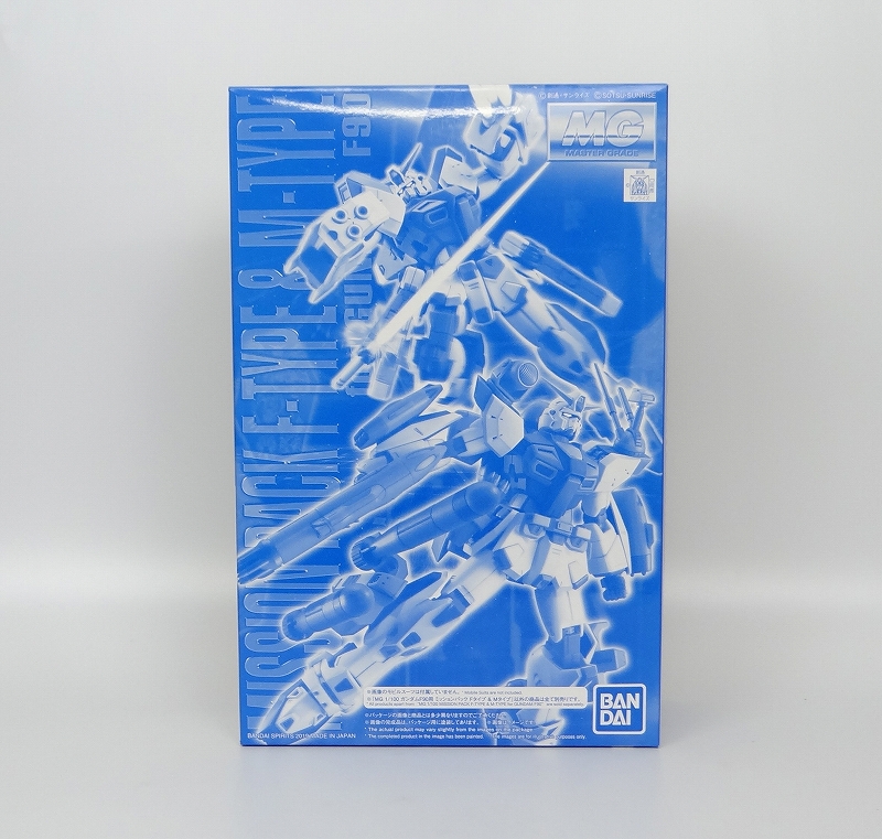 Master Grade 1/100 Gundam F90 Mission Pack F-Type and M-Tpye