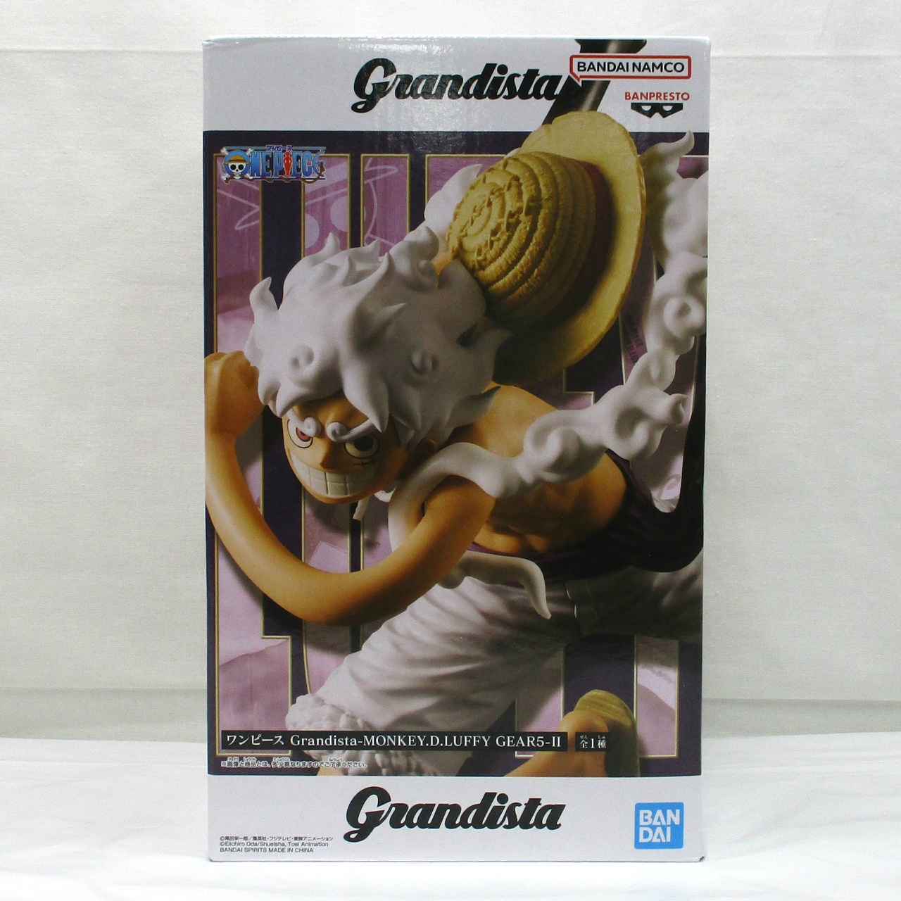 バンダイスピリッツ ワンピース Grandista MONKEY.D.LUFFY(モンキー・D・ルフィ) GEAR5Ⅱ
