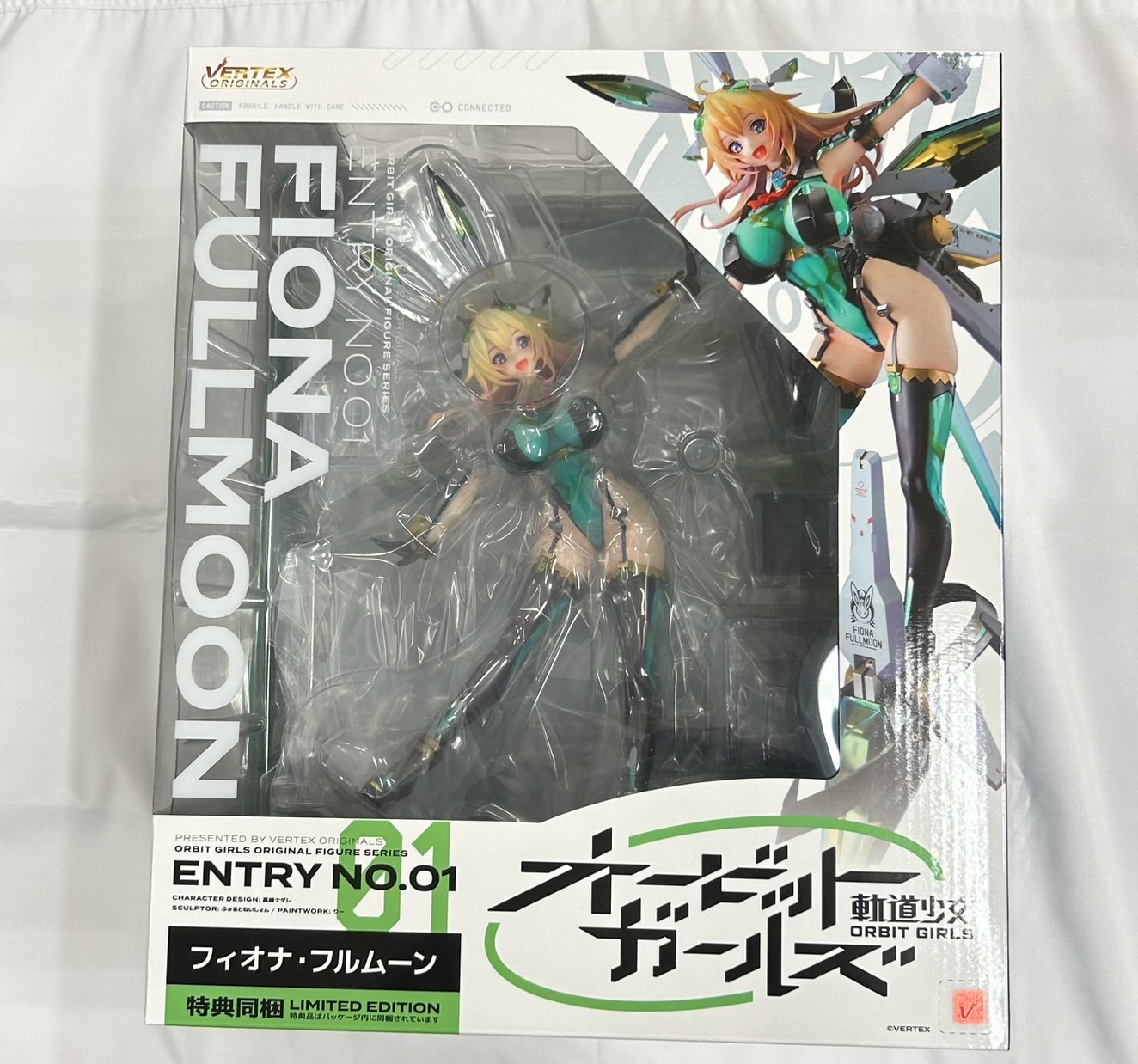 ヴェルテクス オリジナルズ オービットガールズ ENTRY NO.01 フィオナ・フルムーン アンテナショップ限定版