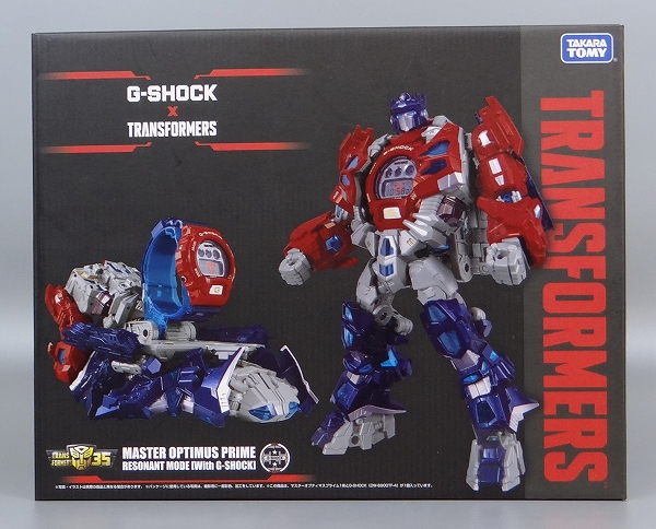 G-SHOCK×TRANSFORMERS マスターオプティマスプライムレゾナントモード(G-SHOCKセット)