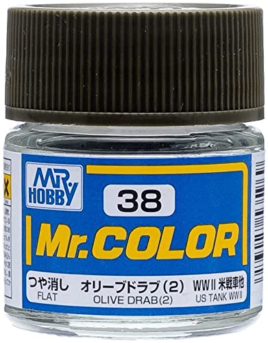 GSIクレオス Mr.カラー C38 オリーブドラブ(2)