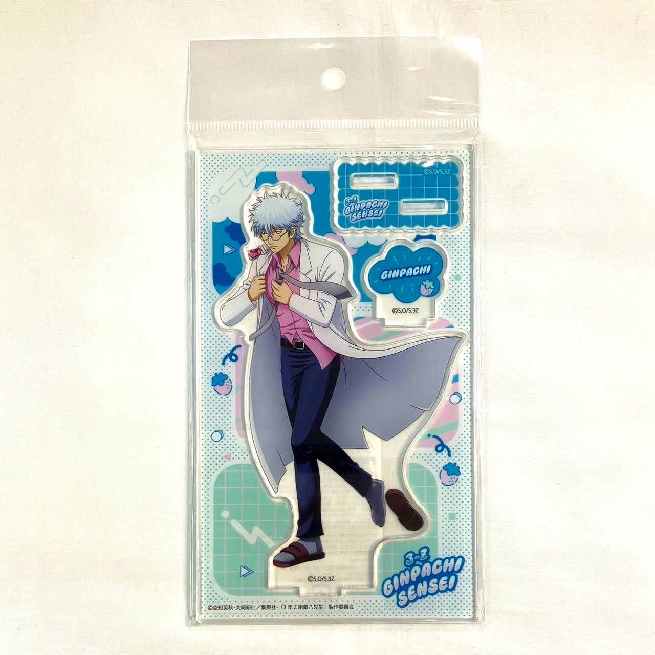 3年Z組銀八先生 アクリルスタンド -ちこく ちこく〜-(A 坂田銀八)