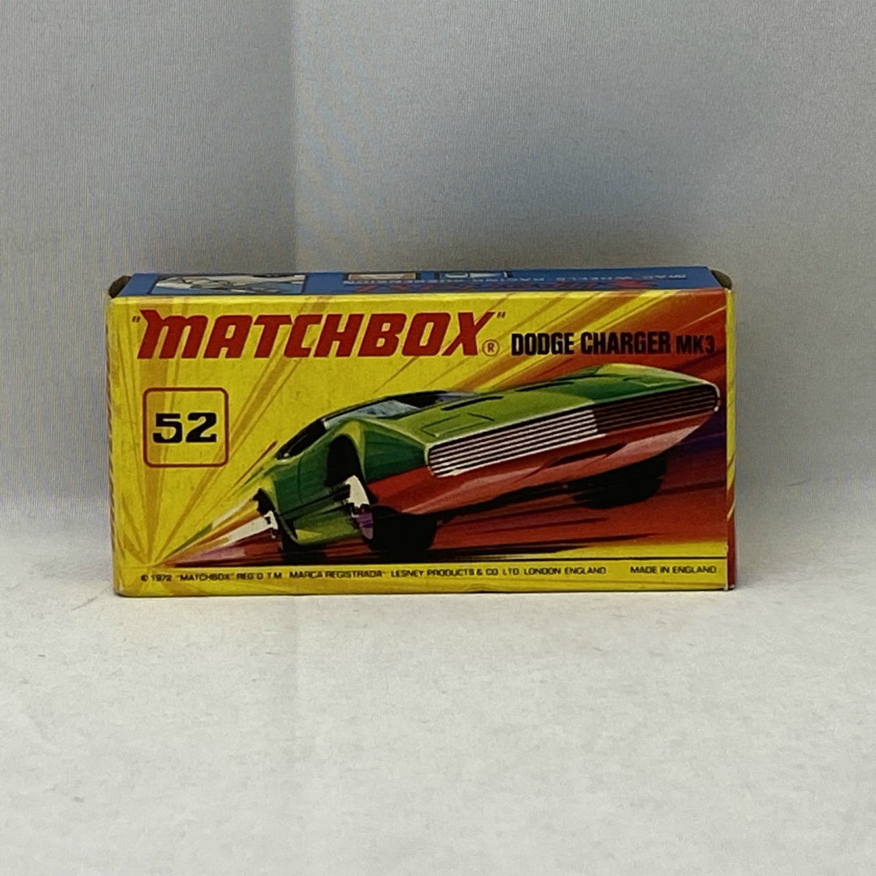 MATCHBOX(マッチボックス)  ダッジ チャージャー Mk3(グリーン) 52