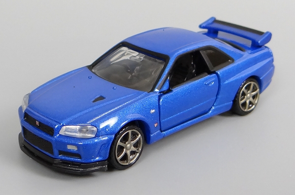 TAKARATomy TOMICA Premium Nissan Skyline GT-R V-Spec II Nur (Blue)