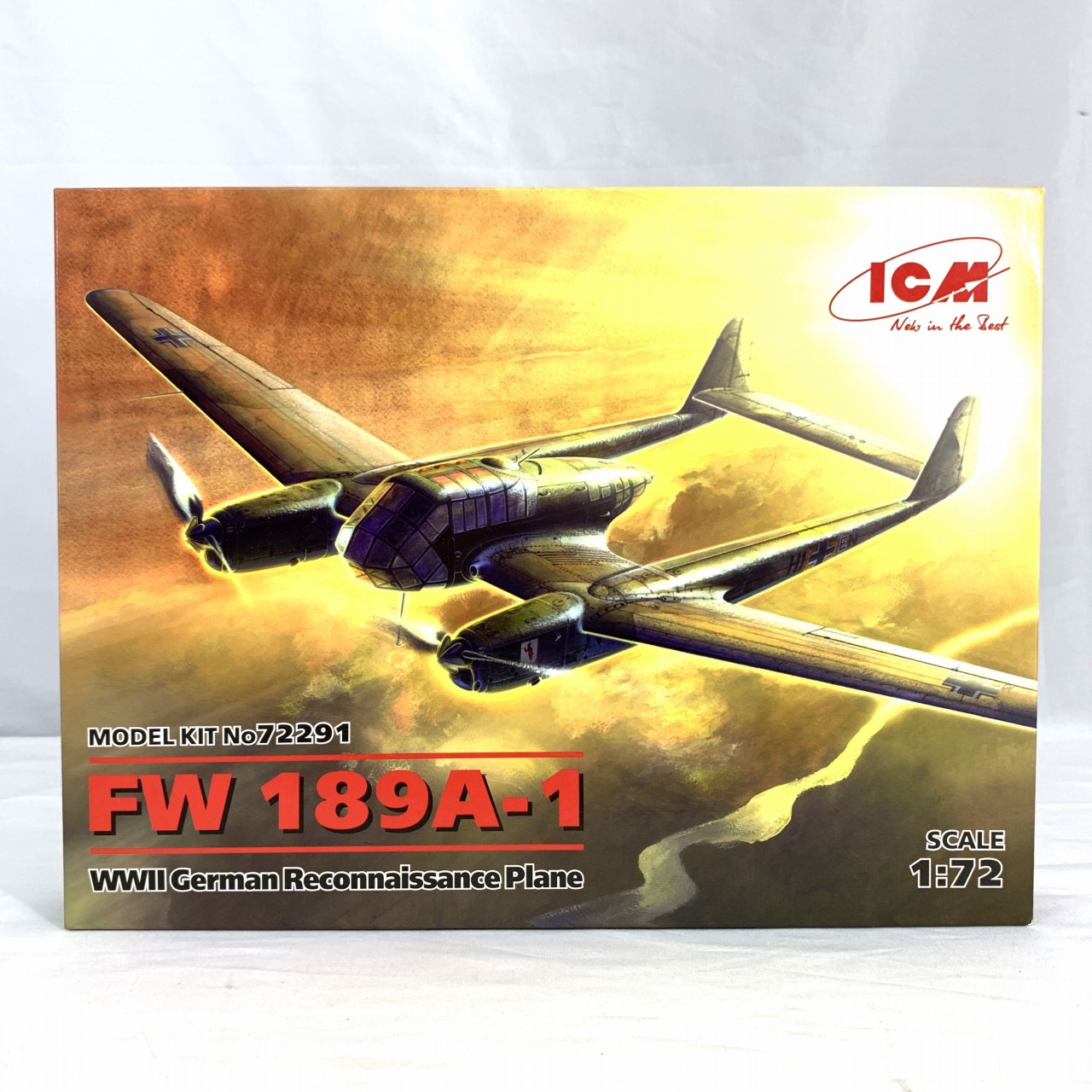 ICM 1/72 フォッケウルフ FW189A-1