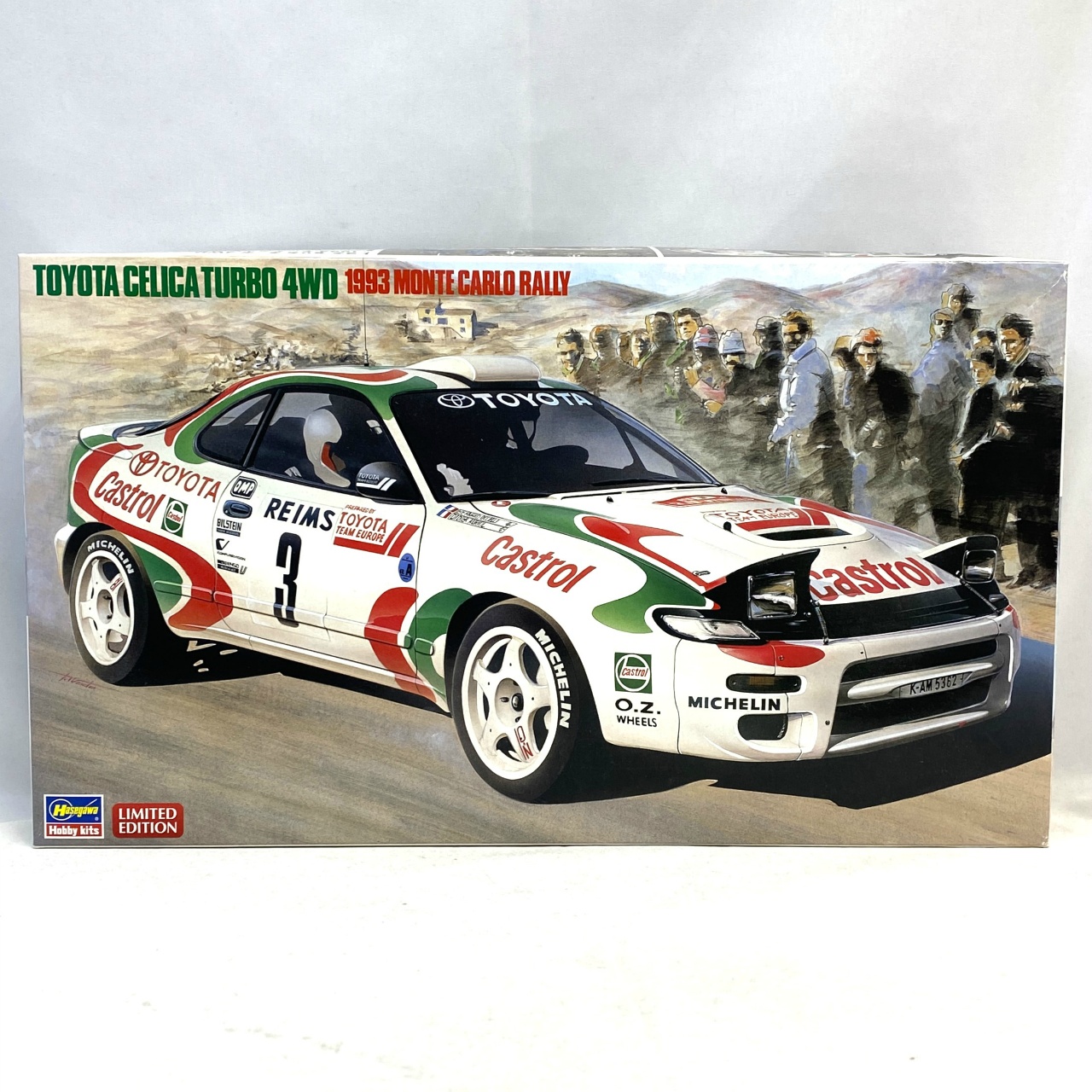 ハセガワ 1/24 トヨタ セリカ ターボ 4WD 'モンテカルロ ラリー'