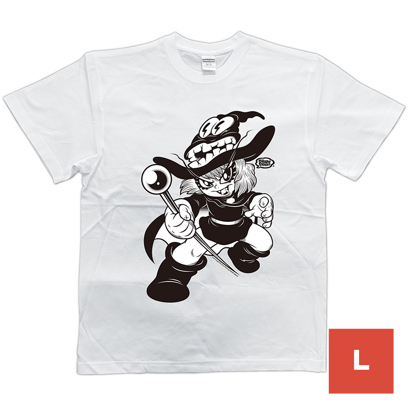 GRAPE BRAIN ドロロンえん魔くん Tシャツ(白)Lサイズ