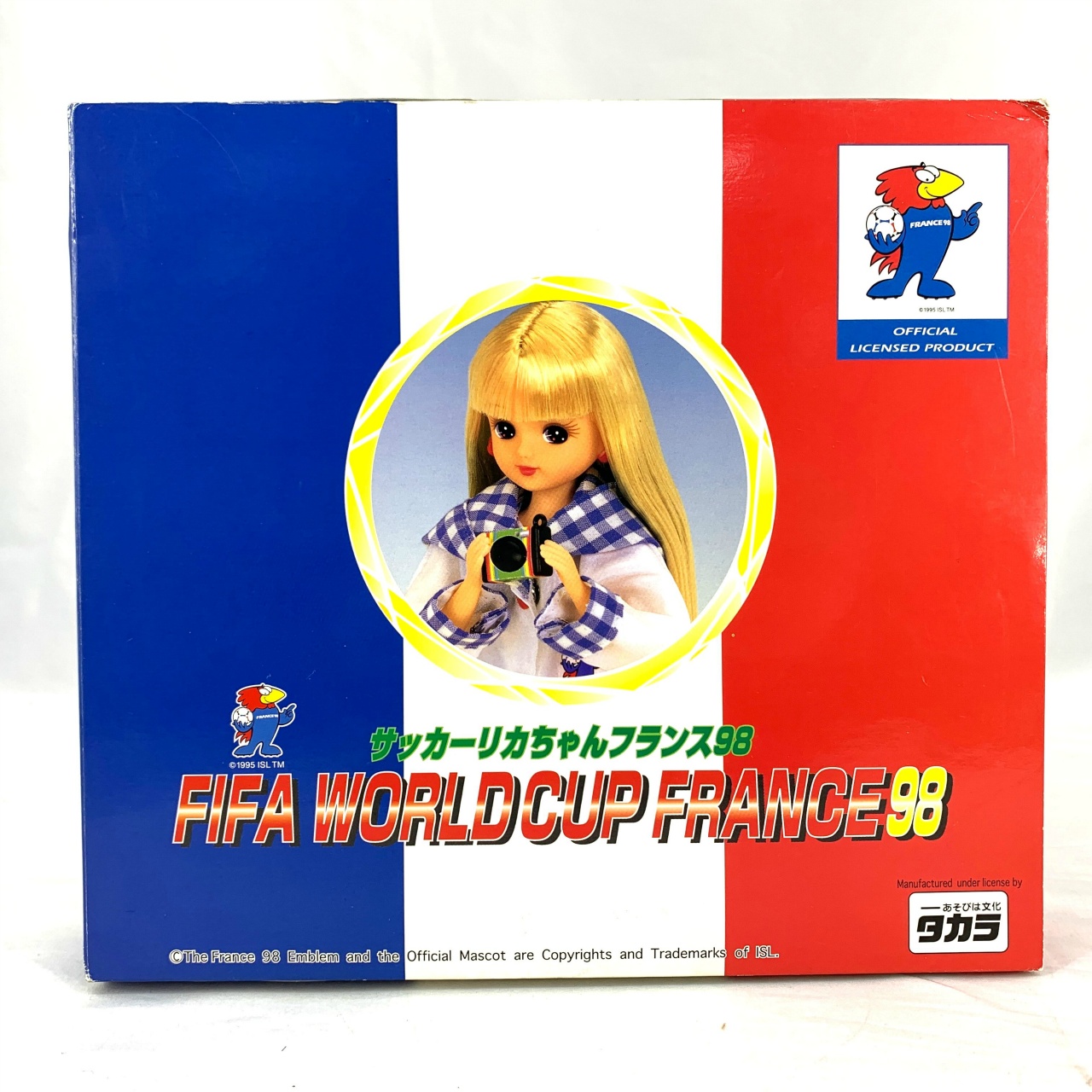 タカラ サッカーリカちゃんフランス98 FIFA WORLDCUP FRANCE98