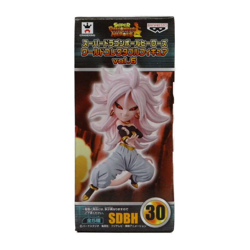 Super Dragon Ball Heroes World Collectable Figure Vol.6 SDBH30 Android 21