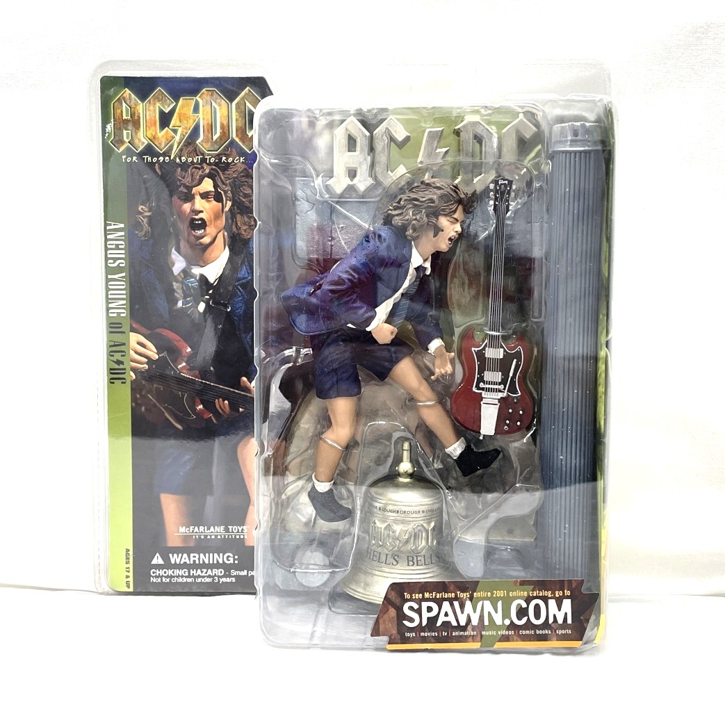 マクファーレントイズ AC/DC アンガス・ヤング アクションフィギュア