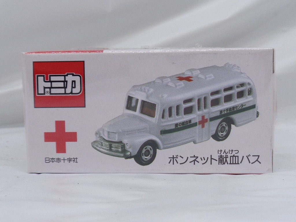 タカラトミー トミカ ボンネット 献血バス
