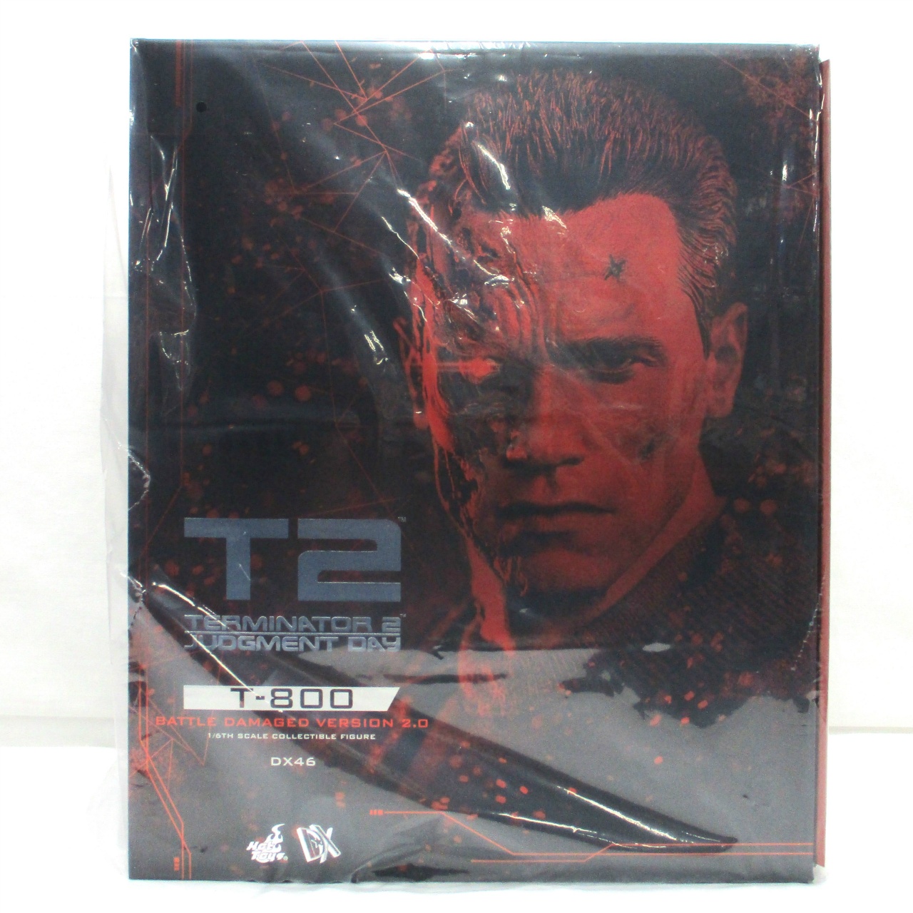 ホットトイズ ムービー・マスターピース DX46 T-800 (バトルダメージ/2.0版) [ターミネーター2] 1/6スケールフィギュア
