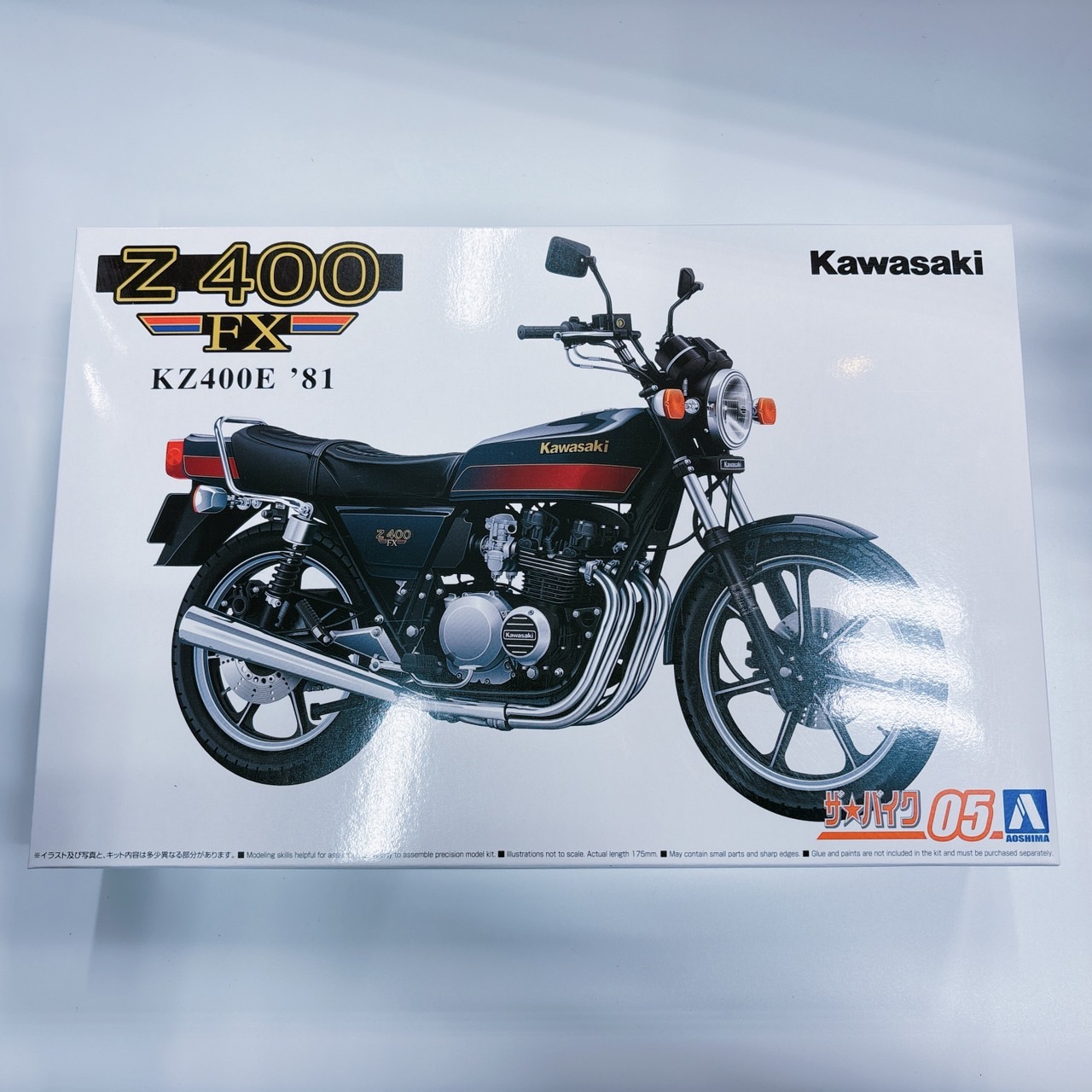 ザ・バイク No.5 1/12 カワサキ KZ400E Z400FX '81