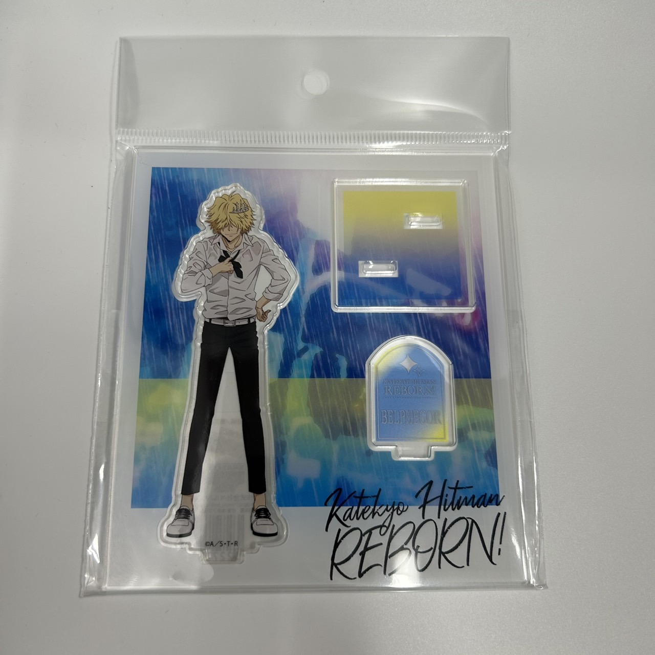 Katekyo Hitman REBORN! Acrylic Stand Belphegor Rain Wet Ver.